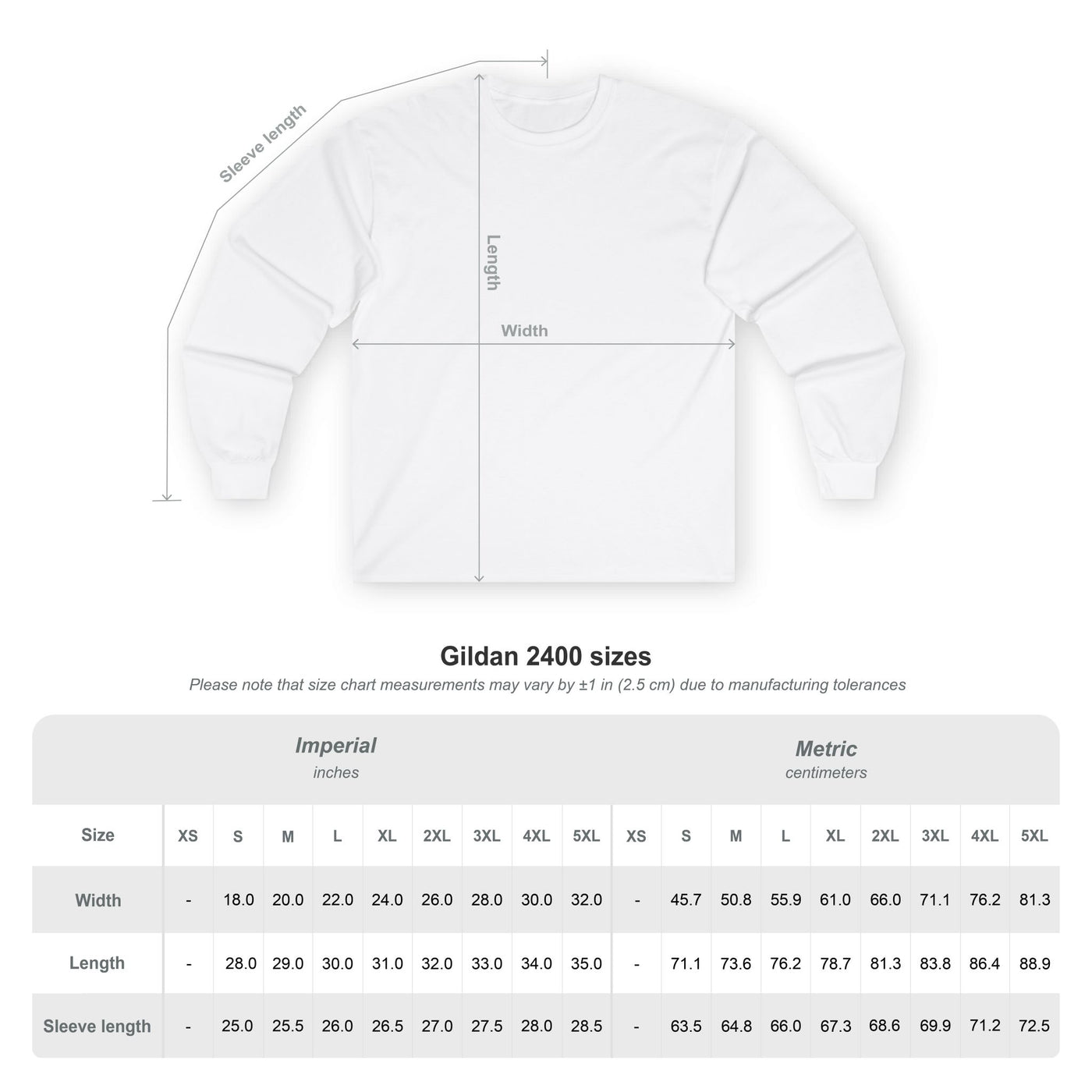 TIK PIK Unisex Long Sleeve Tee