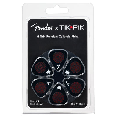 Fender x TIK PIK 6-Pack Retail Packaging