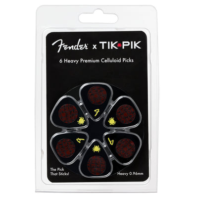 Fender x TIK PIK 6-Pack Retail Packaging