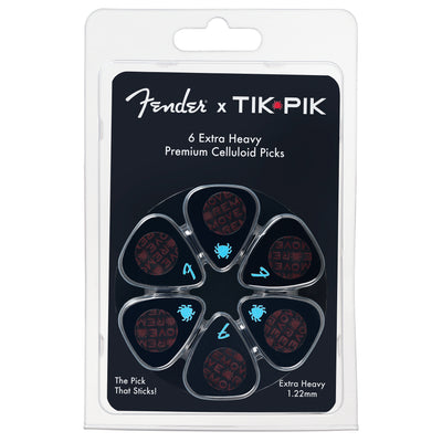 Fender x TIK PIK 6-Pack Retail Packaging